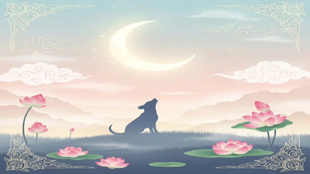 หมาหอนตอนกลางคืน เป็นลางบอกเหตุอะไร ความเชื่อไทย พร้อมเลขเด็ดและวิธีแก้เคล็ด