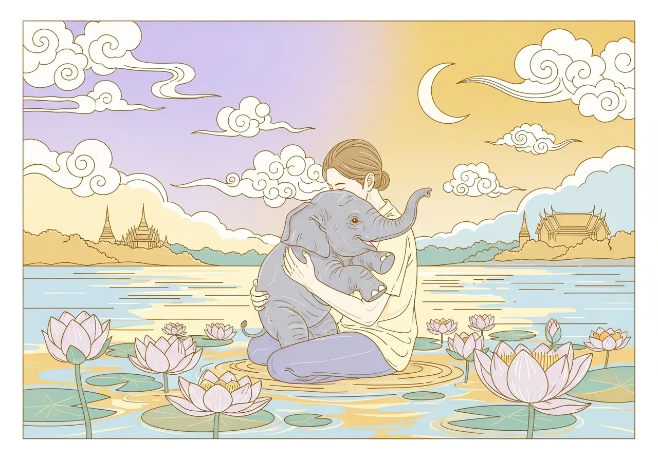 ทำนายฝันเห็นลูกช้าง เลี้ยงลูกช้าง อุ้มลูกช้าง พร้อมเลขเด็ดนำโชค