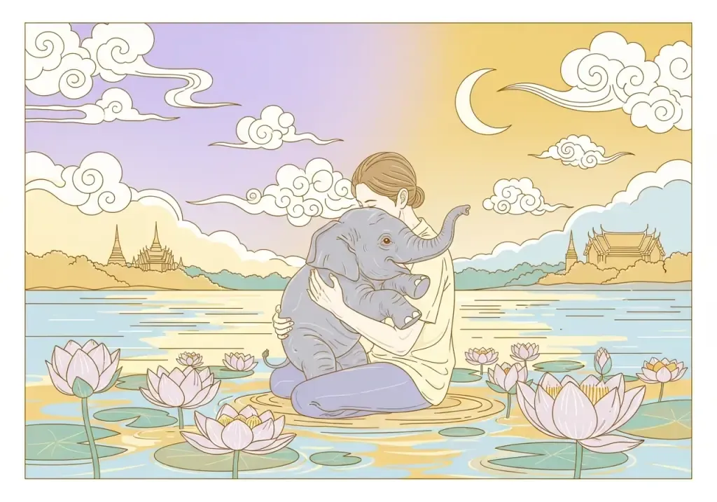ทำนายฝันเห็นลูกช้าง เลี้ยงลูกช้าง อุ้มลูกช้าง พร้อมเลขเด็ดนำโชค