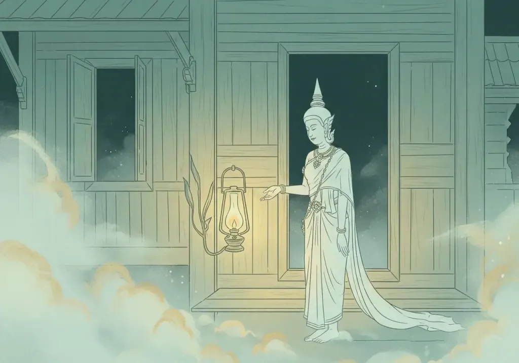 ฝันว่าผีหลอก ทำนายฝัน ผีจับ ผีอำ ผีเข้าสิง