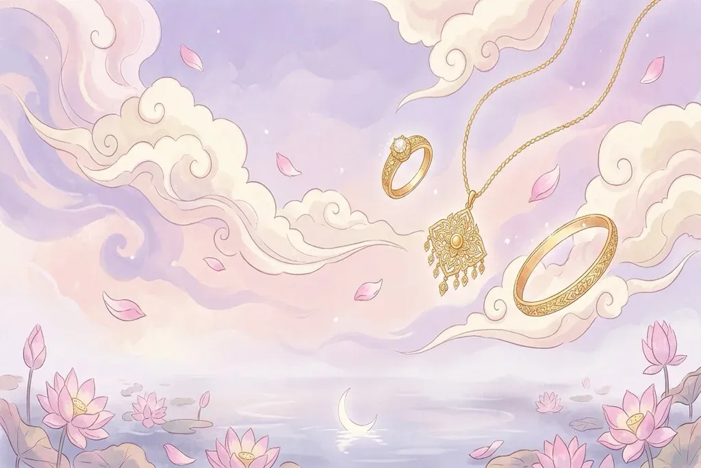 ทำนายฝันเห็นทอง สร้อยทอง แหวนทอง กำไลทอง เครื่องประดับทองคำ