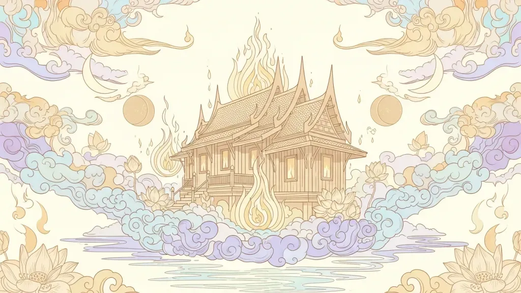 ฝันว่าไฟไหม้บ้าน ทำนายฝัน ดีหรือร้าย พร้อมเลขเด็ด - ทำนายฝัน | The Daily Mu