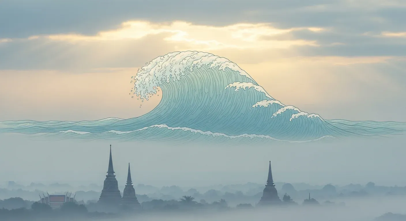 ฝันเห็นสึนามิ ฝันเห็นคลื่นยักษ์ ทำนายฝัน พร้อมเลขเด็ด - ทำนายฝัน | The Daily Mu