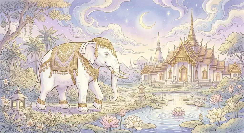 ทำนายฝันเห็นช้างเผือก ช้างเผือกคู่พระบารมี พร้อมเลขเด็ดนำโชค