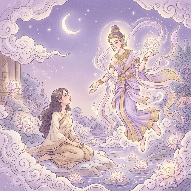 ฝันเห็นผีผู้หญิง ทำนายความฝัน สิ่งศักดิ์สิทธิ์และผู้ให้โชค