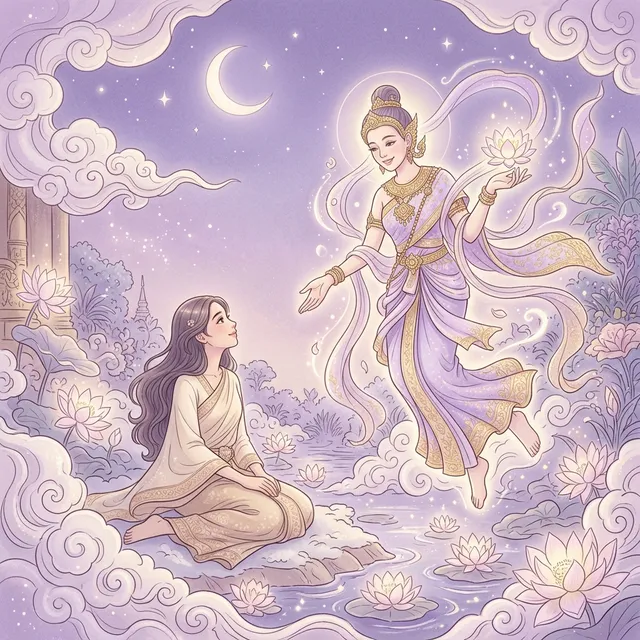 ฝันเห็นผีผู้หญิง ทำนายความฝัน สิ่งศักดิ์สิทธิ์และผู้ให้โชค