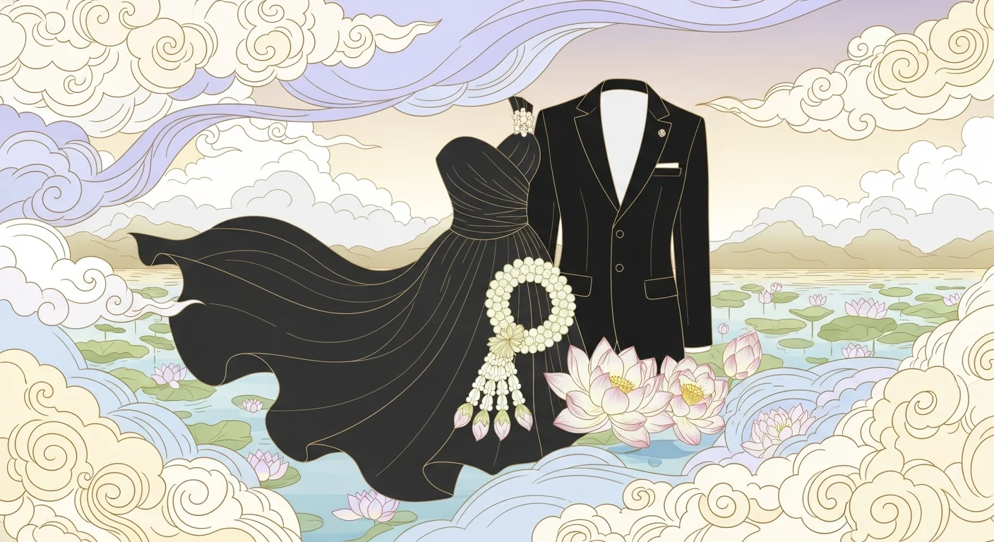 แต่งตัวไปงานศพ ใส่ชุดอะไร สีอะไร ให้เหมาะสมและถูกธรรมเนียม