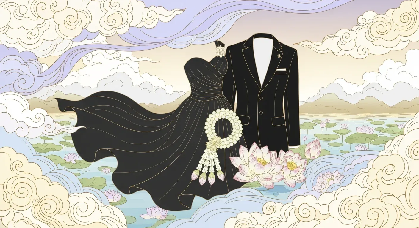 แต่งตัวไปงานศพ ใส่ชุดอะไร สีอะไร ให้เหมาะสมและถูกธรรมเนียม - เคล็ดลับ | The Daily Mu