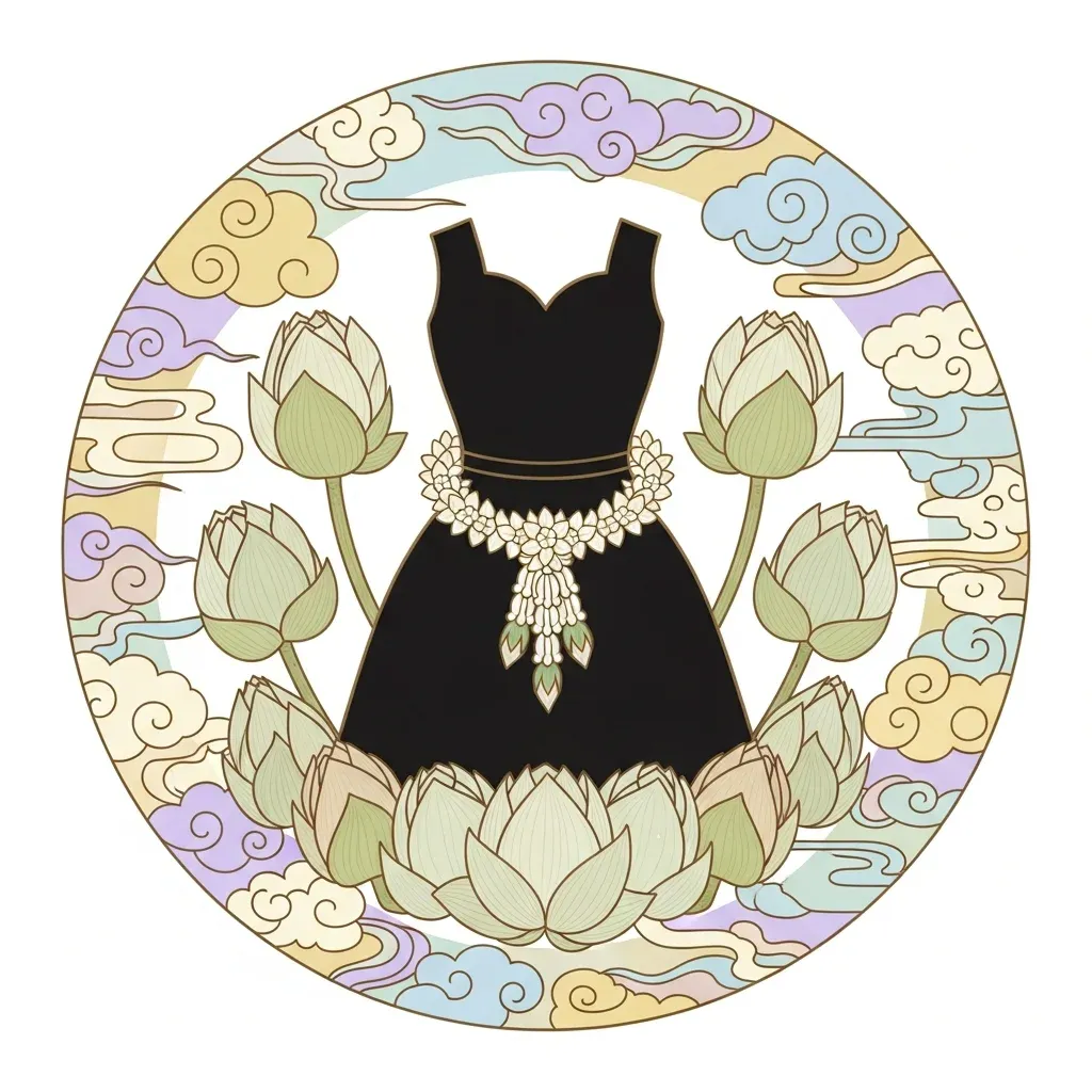 แต่งตัวไปงานศพ ใส่ชุดอะไร สีอะไร ให้เหมาะสมและถูกธรรมเนียม