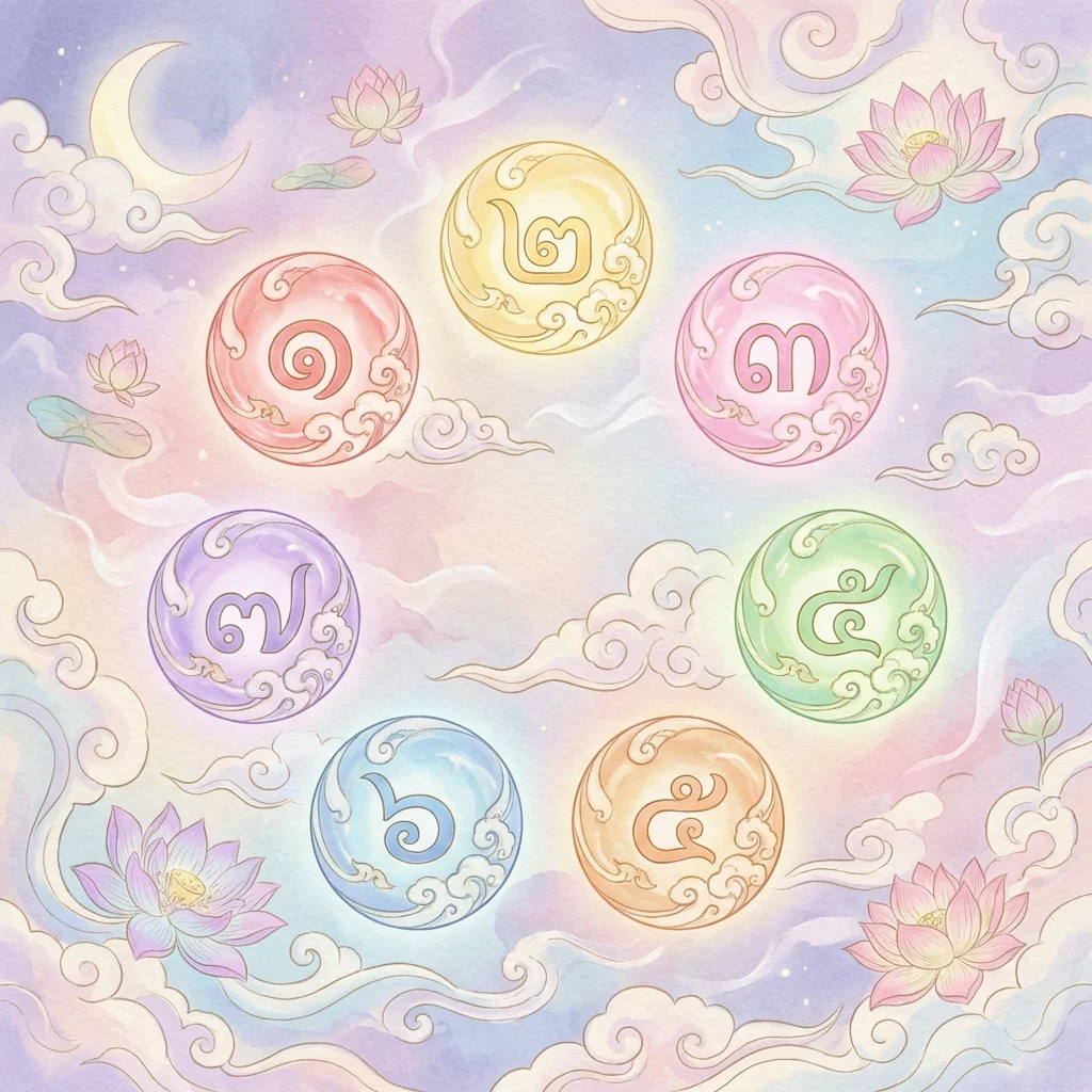 เลขนำโชคตามวันเกิด เลขมงคลประจำวัน 7 วัน