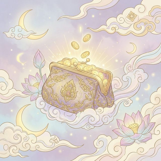 สีกระเป๋าสตางค์มงคล ตามวันเกิด: สีดูดทรัพย์ ทรง วัสดุ ฤกษ์เปลี่ยน และเคล็ดลับเรียกเงิน