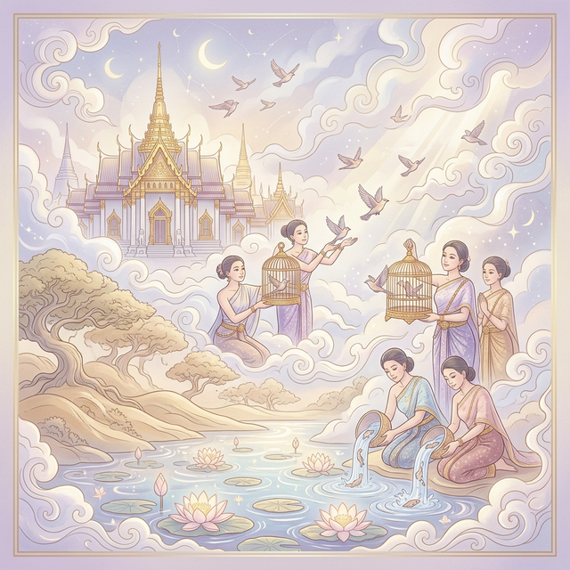 อานิสงส์ปล่อยสัตว์ อภัยทาน: แก่นแท้แห่งบุญที่ชาวพุทธต้องรู้ (ปลา เต่า นก) พร้อมวิธีปฏิบัติ