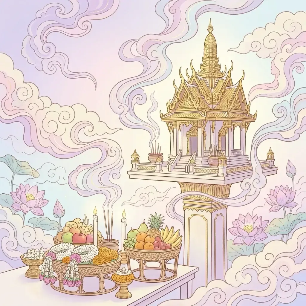 วิธีไหว้ศาลพระภูมิ ของไหว้ คาถา ข้อห้ามที่ต้องรู้ - เคล็ดลับมงคล | The Daily Mu
