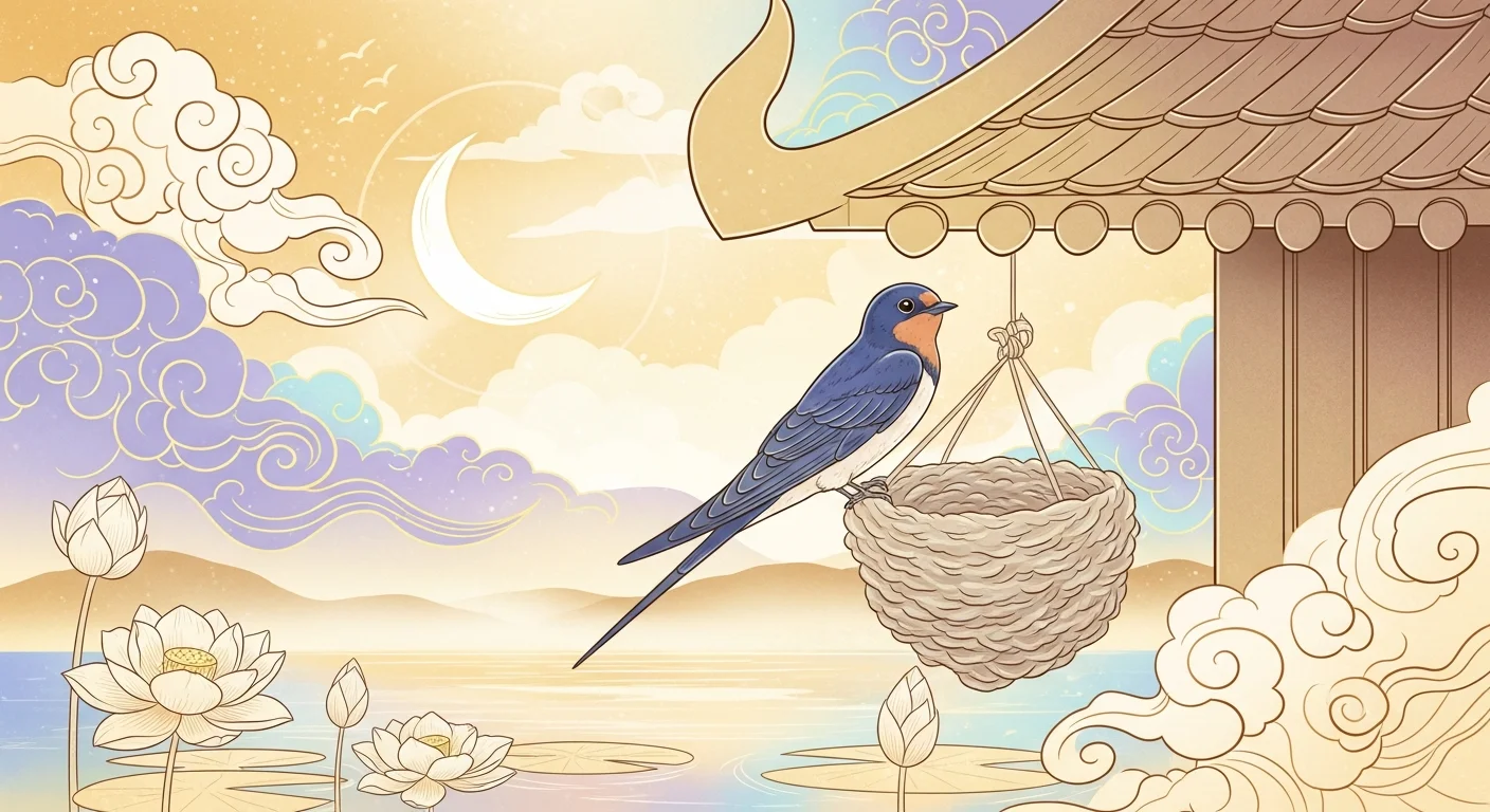 นกนางแอ่นมาทำรัง ดีหรือไม่ดี? ความหมายตามตำแหน่ง ฮวงจุ้ย วิธีดูแล พร้อมเลขเด็ด