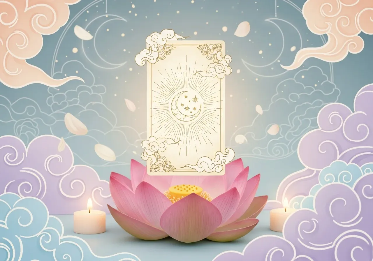 ความหมายไพ่ยิปซีทาโรต์ 78 ใบ Major Arcana และ Minor Arcana วางเรียงบนผ้าแพรดอกบัว